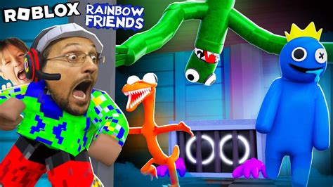 ft guys|Roblox Rainbow Friends are NOT our Friends = (FGTeeV.
